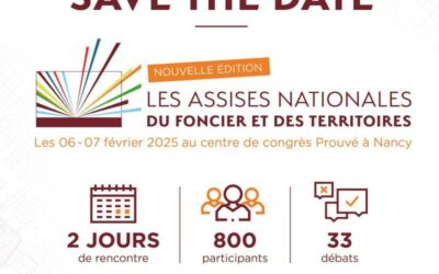 Intervention d’Arnaud PORTIER aux Assises Nationales du Foncier et des Territoires