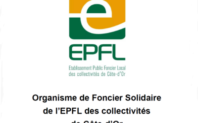 L’EPFL des collectivités de Côte-d’Or obtient l’agrément d’Organisme Foncier Solidaire