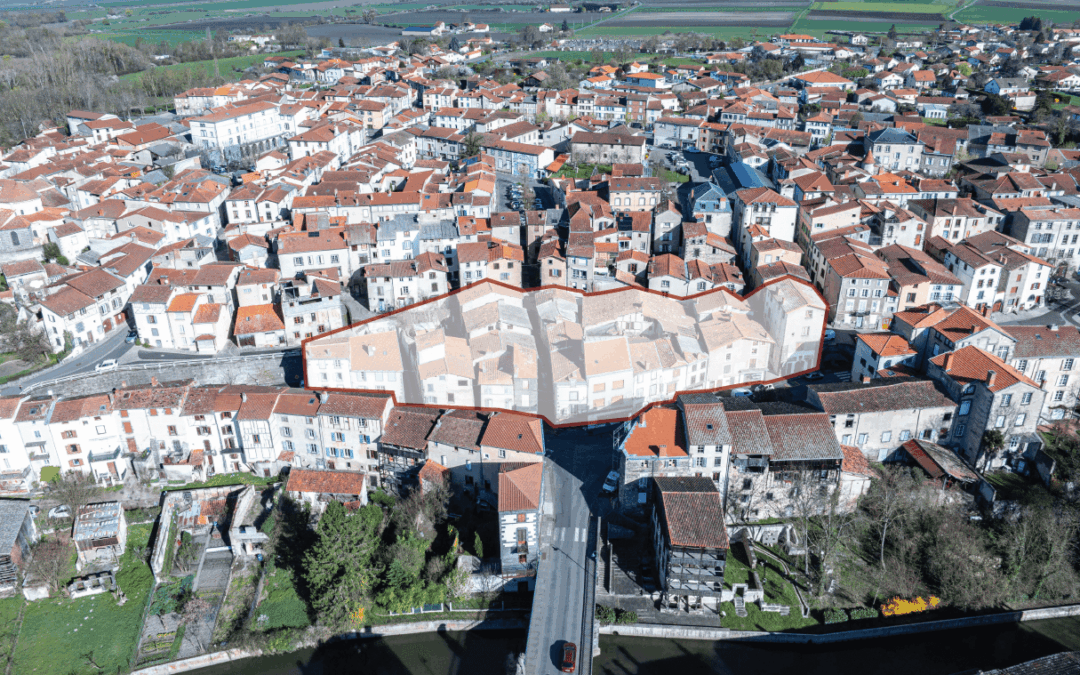 A Maringues, l&rsquo;EPF Auvergne engagé pour redonner vie à un îlot dégradé du centre-bourg