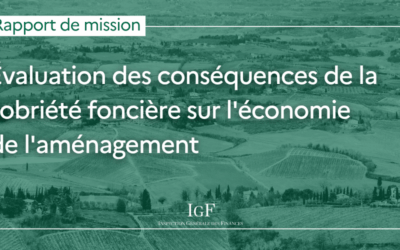Sobriété foncière : le rapport de l’IGF confirme le rôle stratégique des EPF